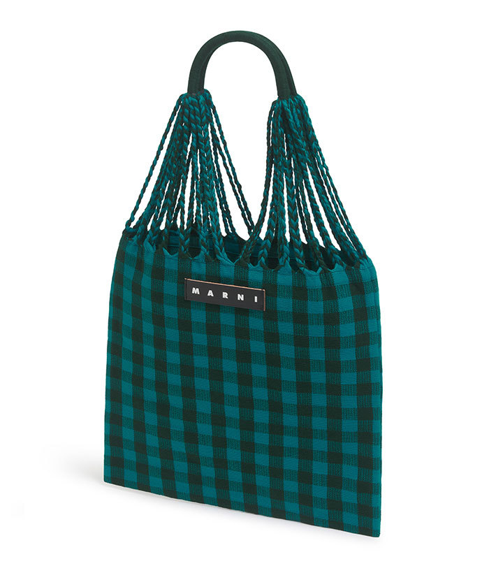 チェックハンモックバッグ［25/12/10(水)20:00販売開始予定］(F25DT011