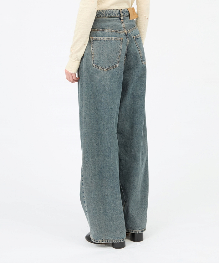 ワイドレッグ ジーンズ(F25NA011)｜阪急百貨店公式通販サイト｜阪急