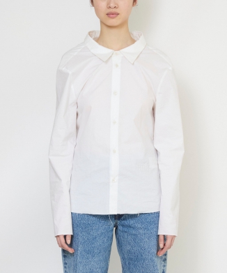 コットンポプリンシャツ