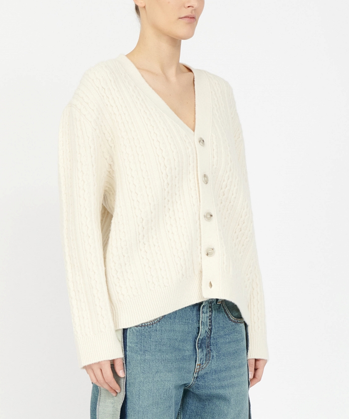 ケーブルニット カーディガン(F25NA017)｜阪急百貨店公式通販サイト