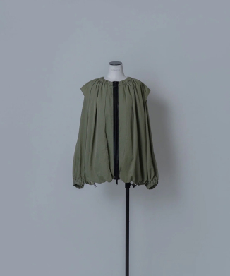 LAYERED BALLOON BLOUSON