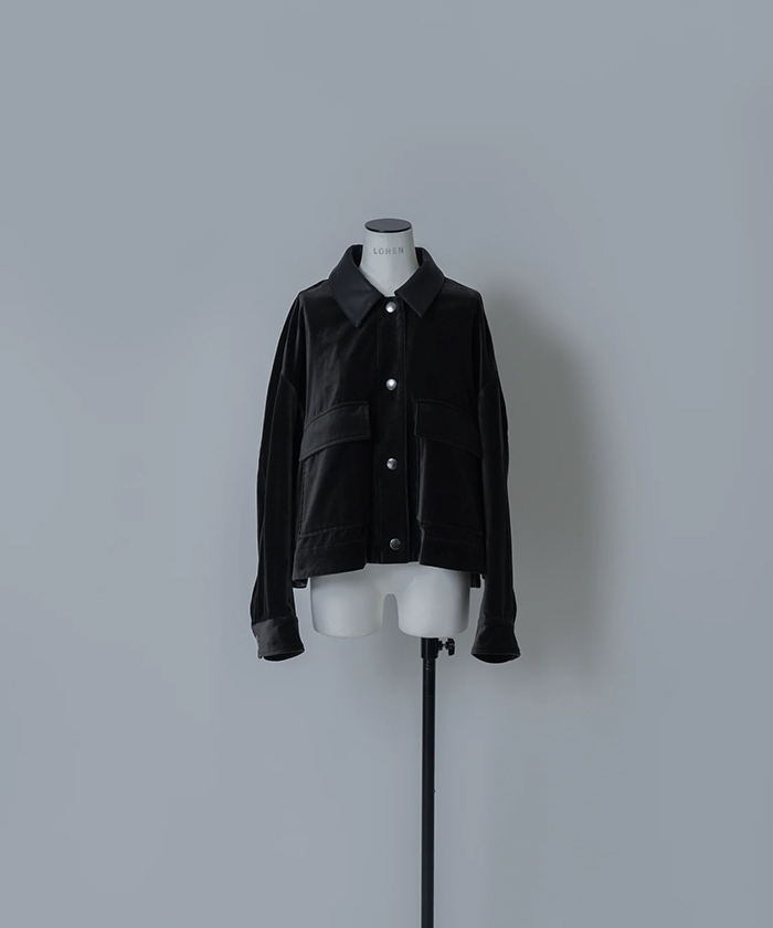 ローヘンlohen velvet shirt blouson VELVET SHIRT BLOUSON(F25NB008)｜阪急百貨店公式通販サイト｜阪急