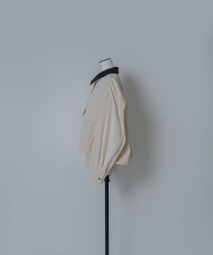 VELVET SHIRT BLOUSON(F25NB008)｜阪急百貨店公式通販サイト｜阪急
