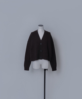 CROPPED KNIT CARDIGAN