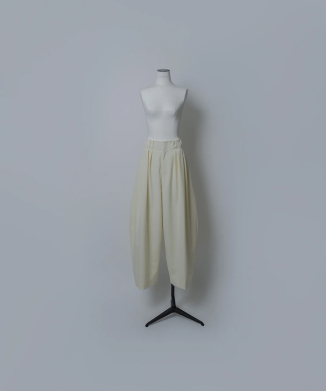 パンツ LOHEN COCOON PANTS セール】《ZOZOTOWN限定》【Louren/ローレン】2tuck cocoon pants/2