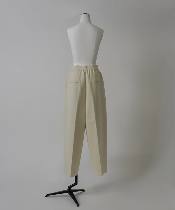 ミラノリブピンタックワイドパンツ(F25NB026)｜阪急百貨店公式通販