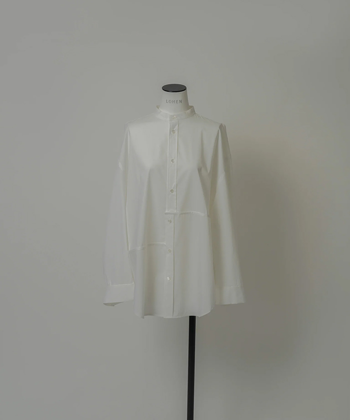 BIG SLEEVE BAND COLLAR SHIRT(F25NB042)｜阪急百貨店公式通販サイト