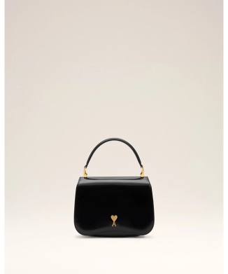 グレーズドレザー Paris Paris トップハンドルバッグ