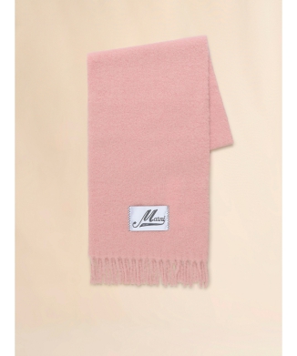 アルパカ混ロングマフラー