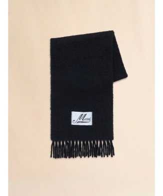 アルパカ混ロングマフラー