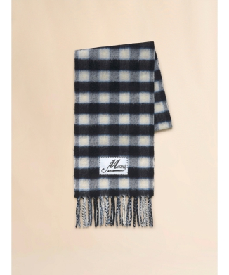 チェックリバーシブルマフラー