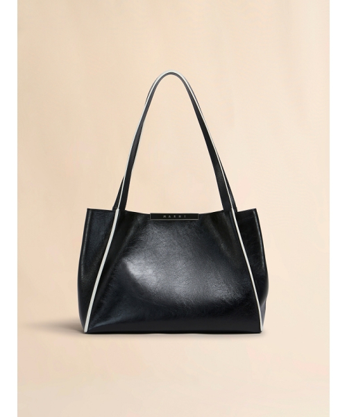 MARNI CRESTA E/W スモールトートバッグ BLACK UNI MARNI CRESTA E/W スモールトートバッグ BLACK UNI
