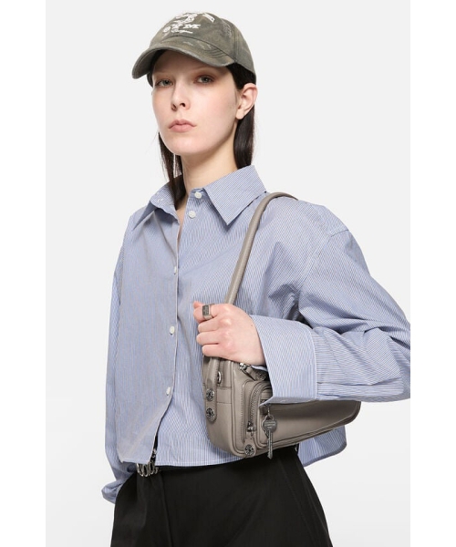 AcneStudios Cameroスモールショルダーバッグ トープベージュ ONE SIZE AcneStudios Cameroスモールショルダーバッグ トープベージュ ONE SIZE