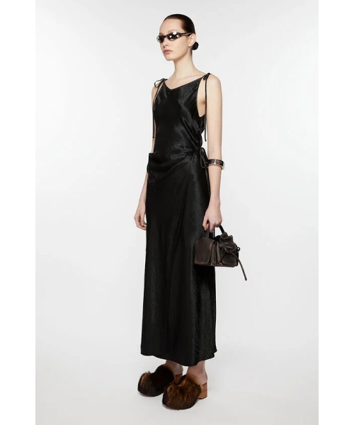 AcneStudios マルチポケット ミニバッグ ダークブラウン/ベージュ ONE SIZE AcneStudios マルチポケット ミニバッグ ダークブラウン/ベージュ ONE SIZE