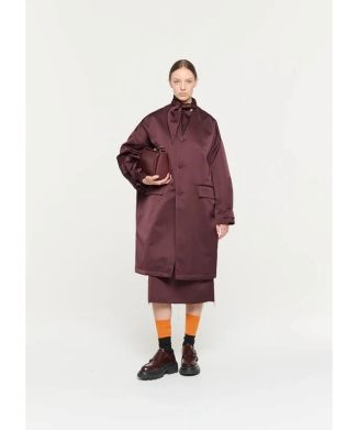 デュシェス スカーフ付きコート