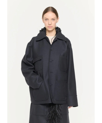 ダブルウールブレンド カーペンタージャケット