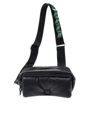FAKE LEATHER PLUMP MINI BAG