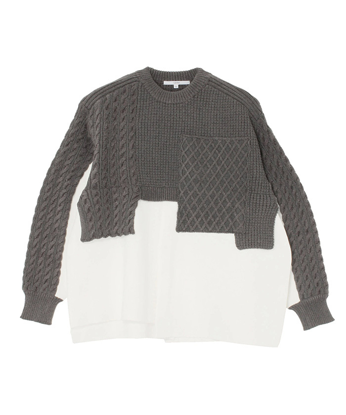 SECOND/LAYER ニット SECOND/LAYER（セカンドレイヤー）の「＜SECOND LAYER＞ P/SWETAER