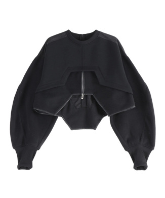 FLEECE DOCKING LAYERD TOP【セットアップ着用可能】