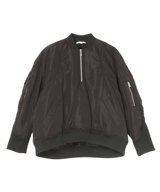 MA-1 HALF-ZIP TOP【セットアップ着用可能】