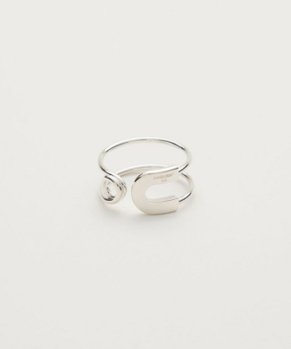 SAFETY PIN RING