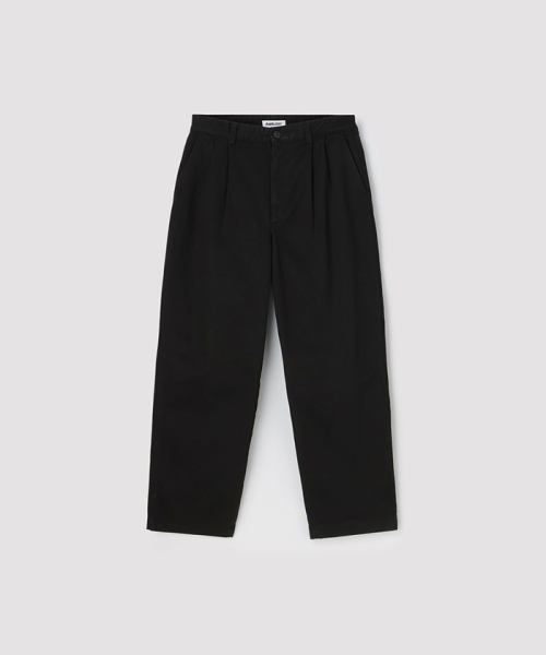 AMBUSH TUCK CHINO PANTS Black 36 AMBUSH TUCK CHINO PANTS Black 36