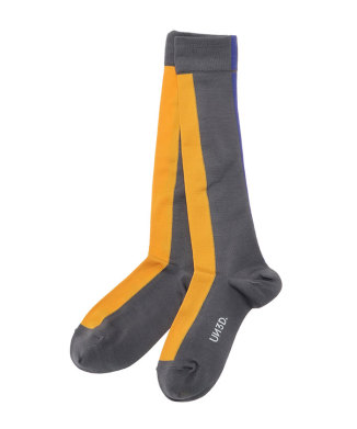 BI-COLOR HIGH SOCKS