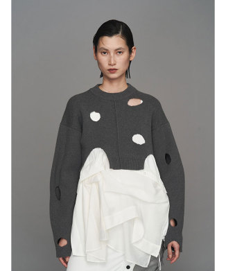 CHEESE HOLE SHORT TOP