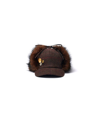 FAUX FUR EARFLAP CAP