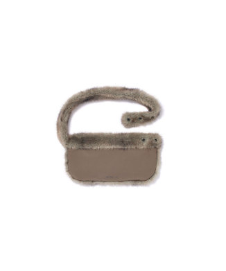 FURRY POCKET BELT BAG