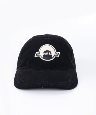 VELVET NYLON BASEBALL CAP