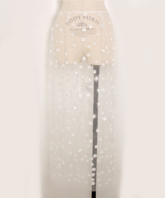 GUS SKIRT SEQUIN BLOSSOM TULLE