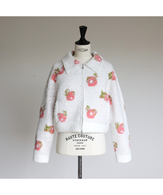 Flower Knit Jacket