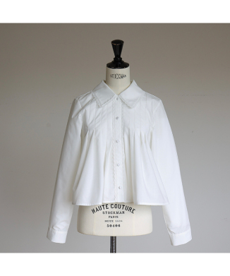 Tuck Long Sleeve Blouse