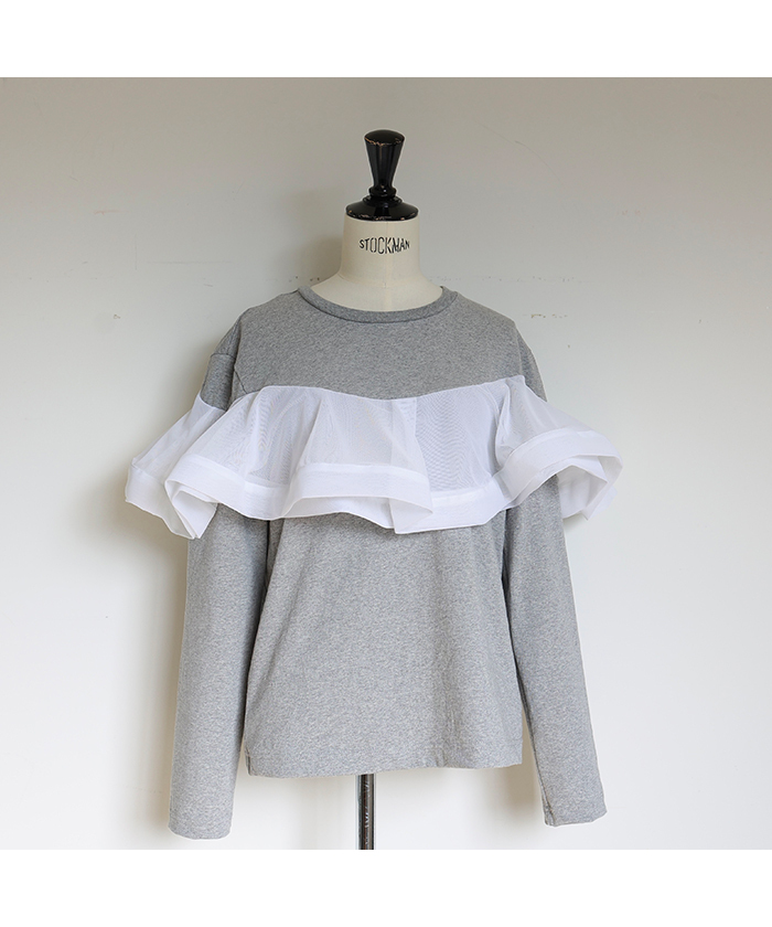 新品　gypsohila Tulle Long Tee ジプソフィア Tulle Long Tee(F25OT030)｜阪急百貨店公式通販サイト｜阪急
