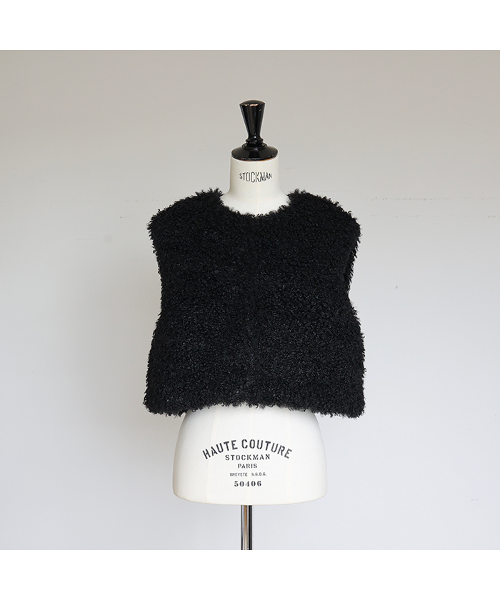 gypsohila ジプソフィア　Poodle Vest ホワイト gypsohila ジプソフィア Poodle Vest ホワイト - メルカリ