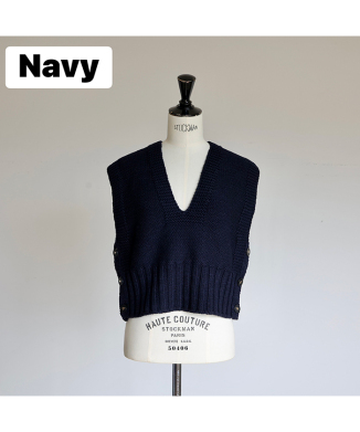 Marine Knit Vest[12月中旬～12月下旬頃]