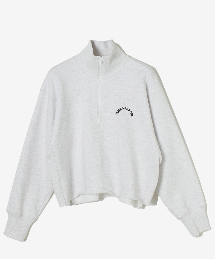 ハーフジップロゴスウェット(F25OT313)｜阪急百貨店公式通販