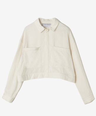 ドロストリングブラウス