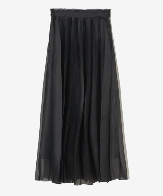 オーガンジープリーツスカート