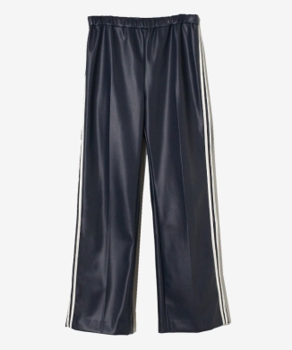 レザーライクラインパンツ