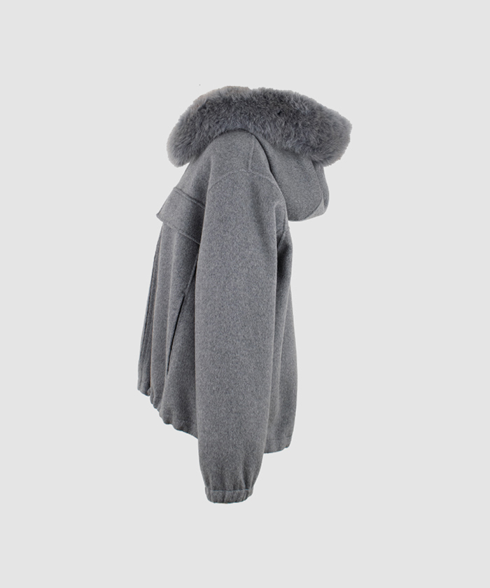 ウールカシミヤフードコート(F25OT371)｜阪急百貨店公式通販サイト