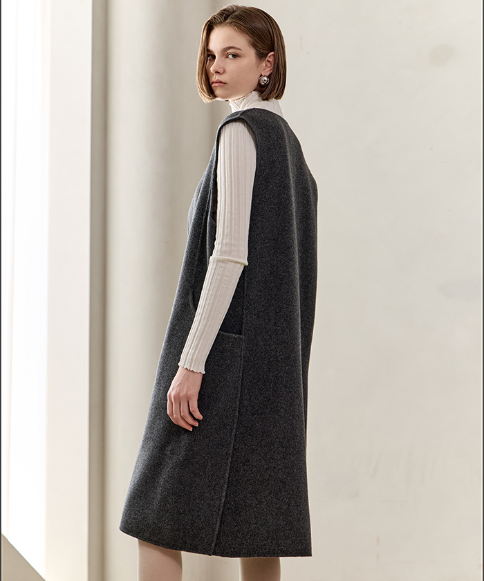 ウールカシミヤリバージレ(F25OT373)｜阪急百貨店公式通販サイト｜阪急