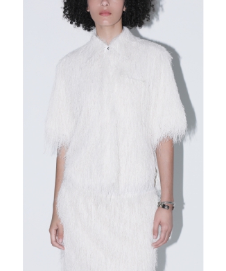 【TOGA PULLA】Fringe shirt S/S