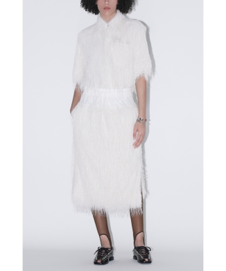 【TOGA PULLA】Fringe skirt