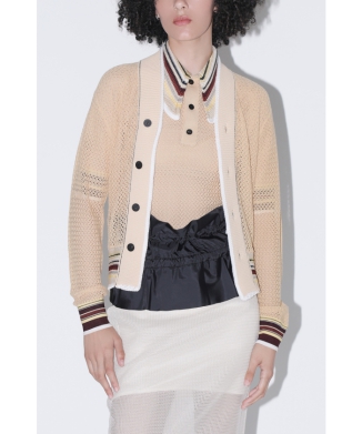 【TOGA PULLA】Lace knit cardigan