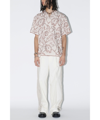 【TOGA VIRILIS】Embroidery S/S shirt