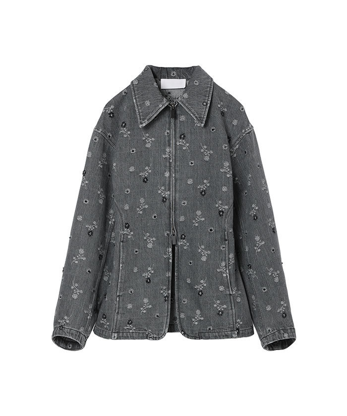 Floral Jacquard Denim Jacket(F261A059)｜阪急百貨店公式通販サイト