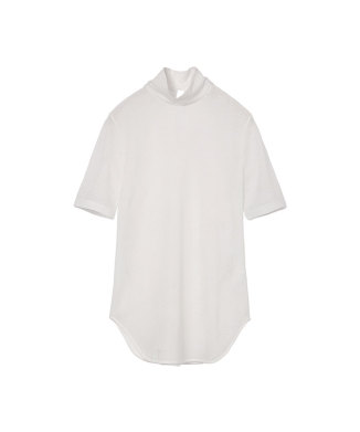 Starry Jersey Short Sleeve Sheer Top