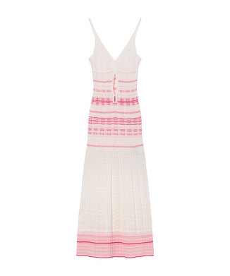 Lamp Shaped Knit Dress
